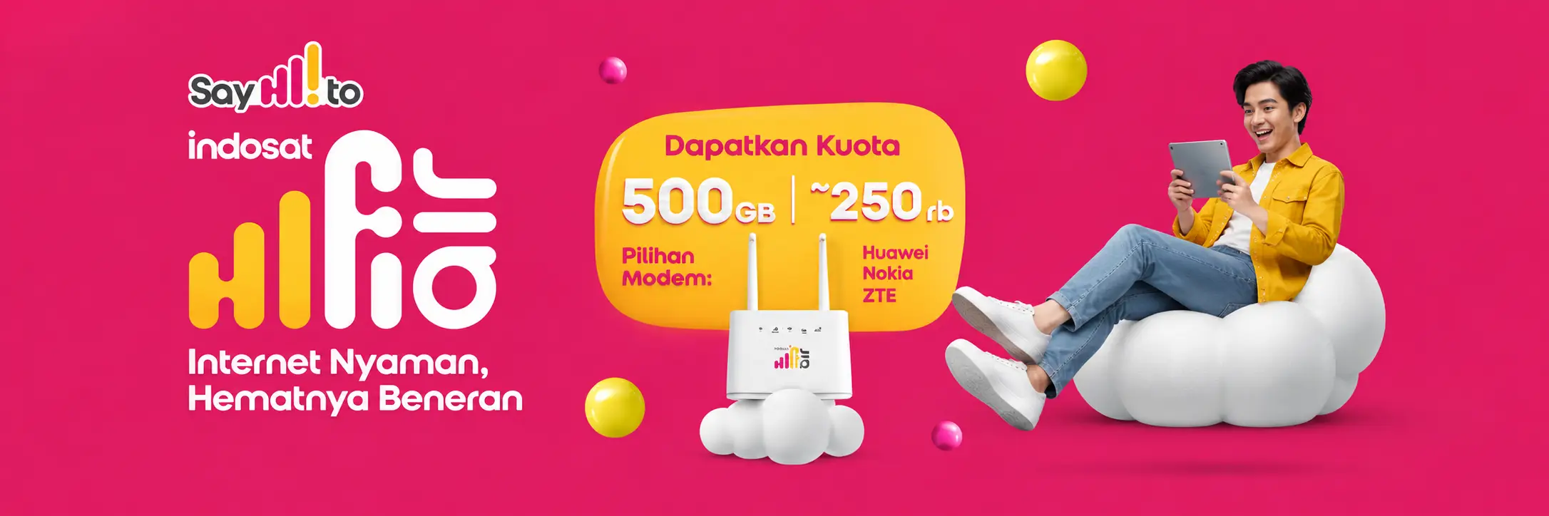 Internet Rumah dan Modem WiFi
